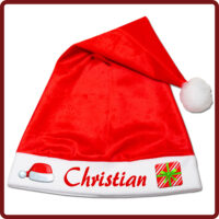 Weihnachtsmütze / Nikolomütze bedrucken lassen