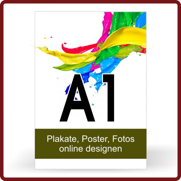 Plakat drucken Format A1